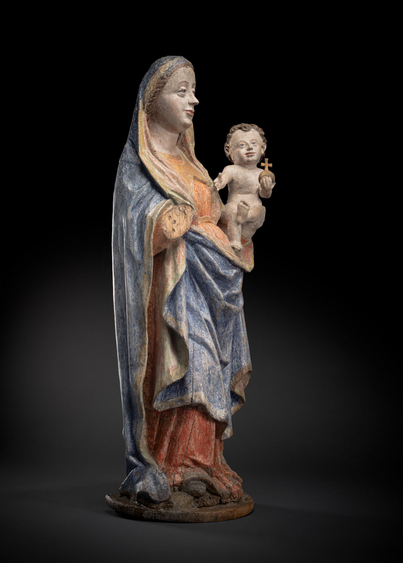 VIRGIN AND CHILD - Image 2 of 7