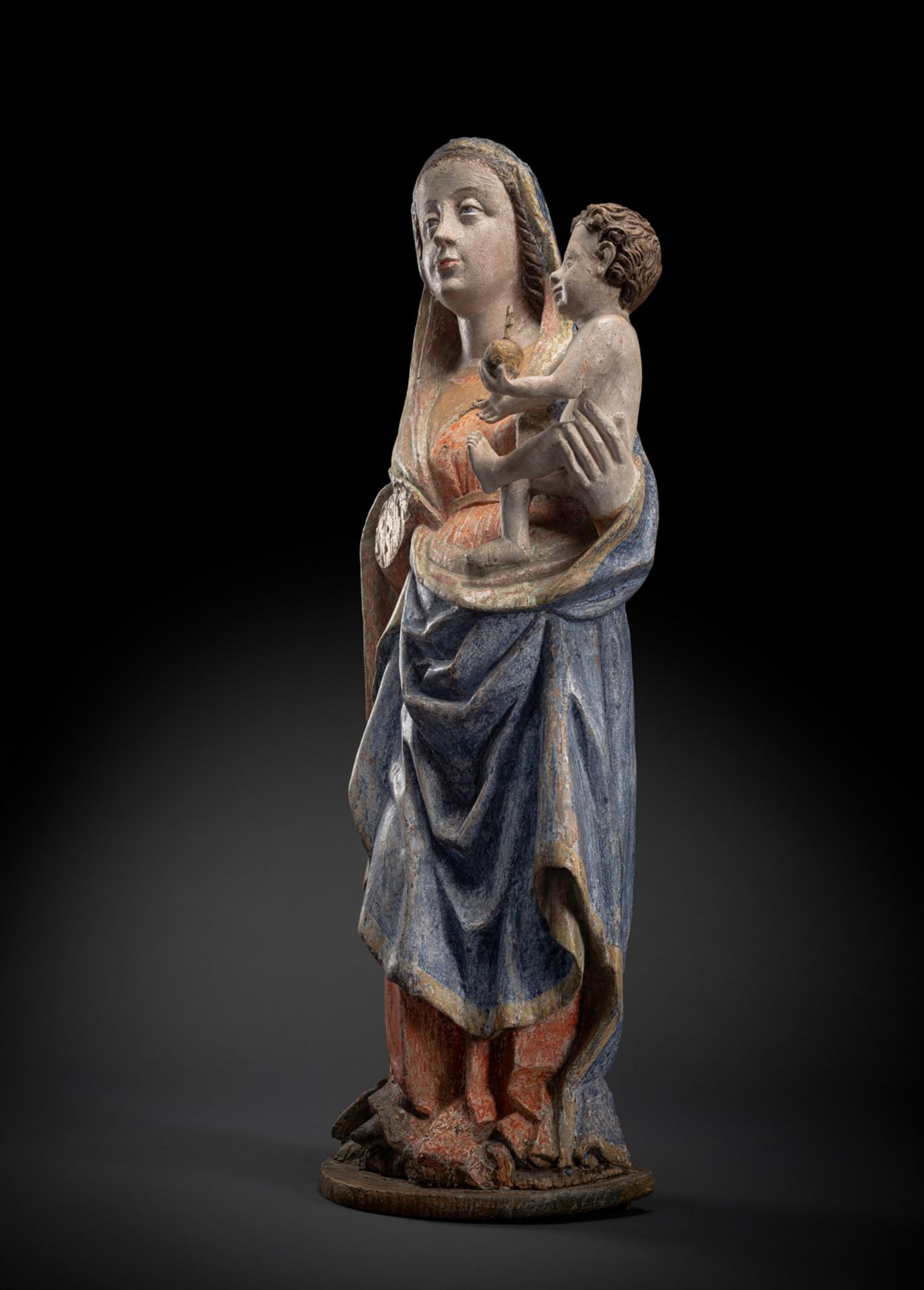 VIRGIN AND CHILD - Image 4 of 7