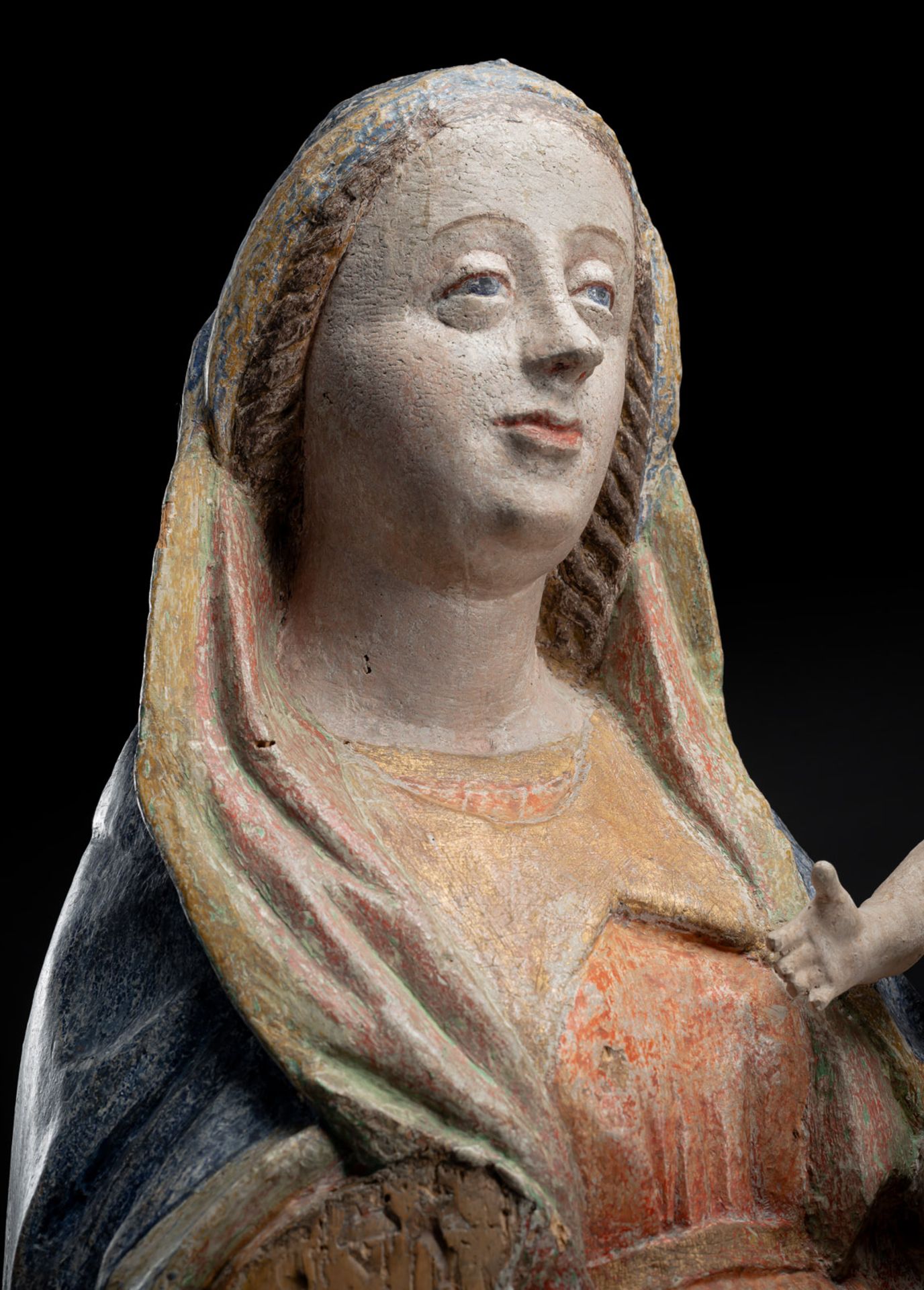 VIRGIN AND CHILD - Image 7 of 7