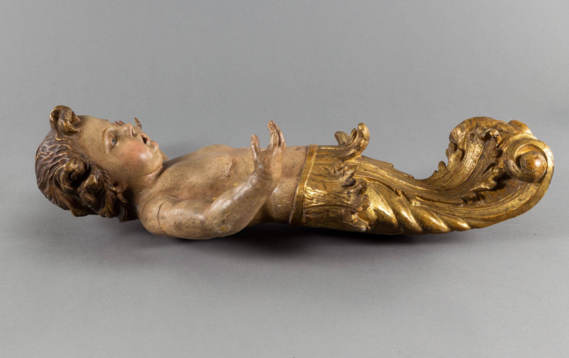 A PAIR OF ROCOCO PUTTI ON ROCAILLES - Image 15 of 15