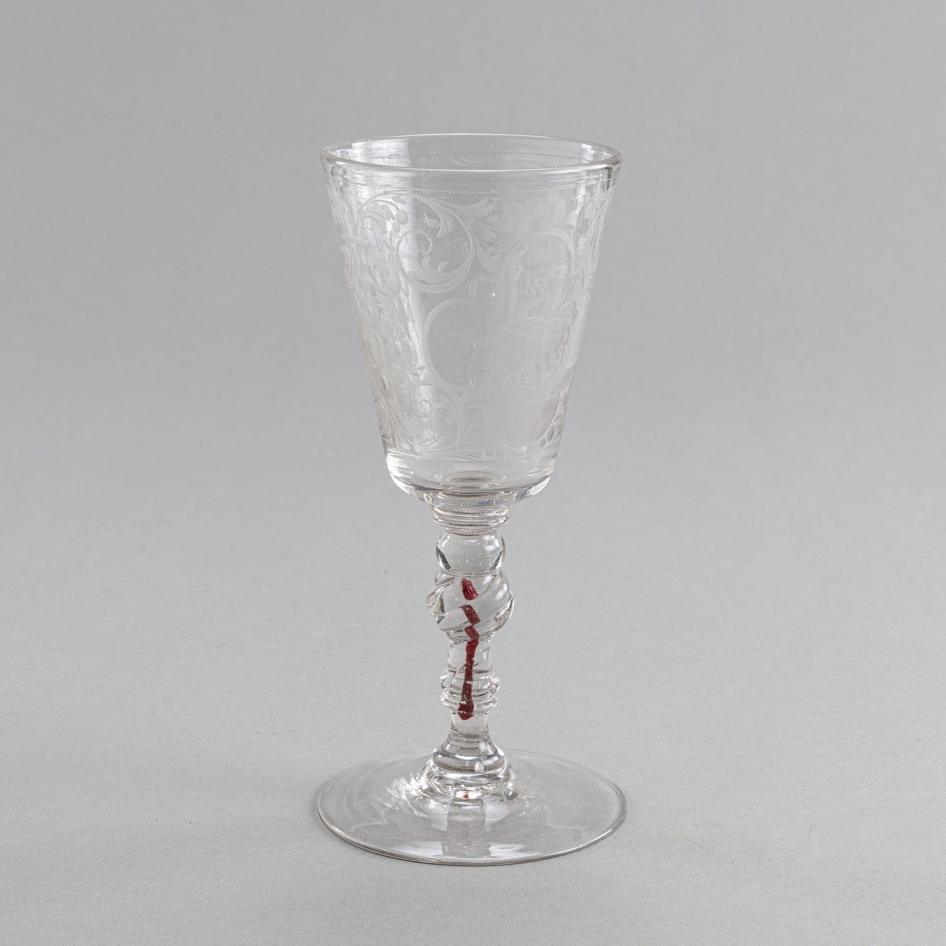 A BAROQUE CUT GLASS CUP