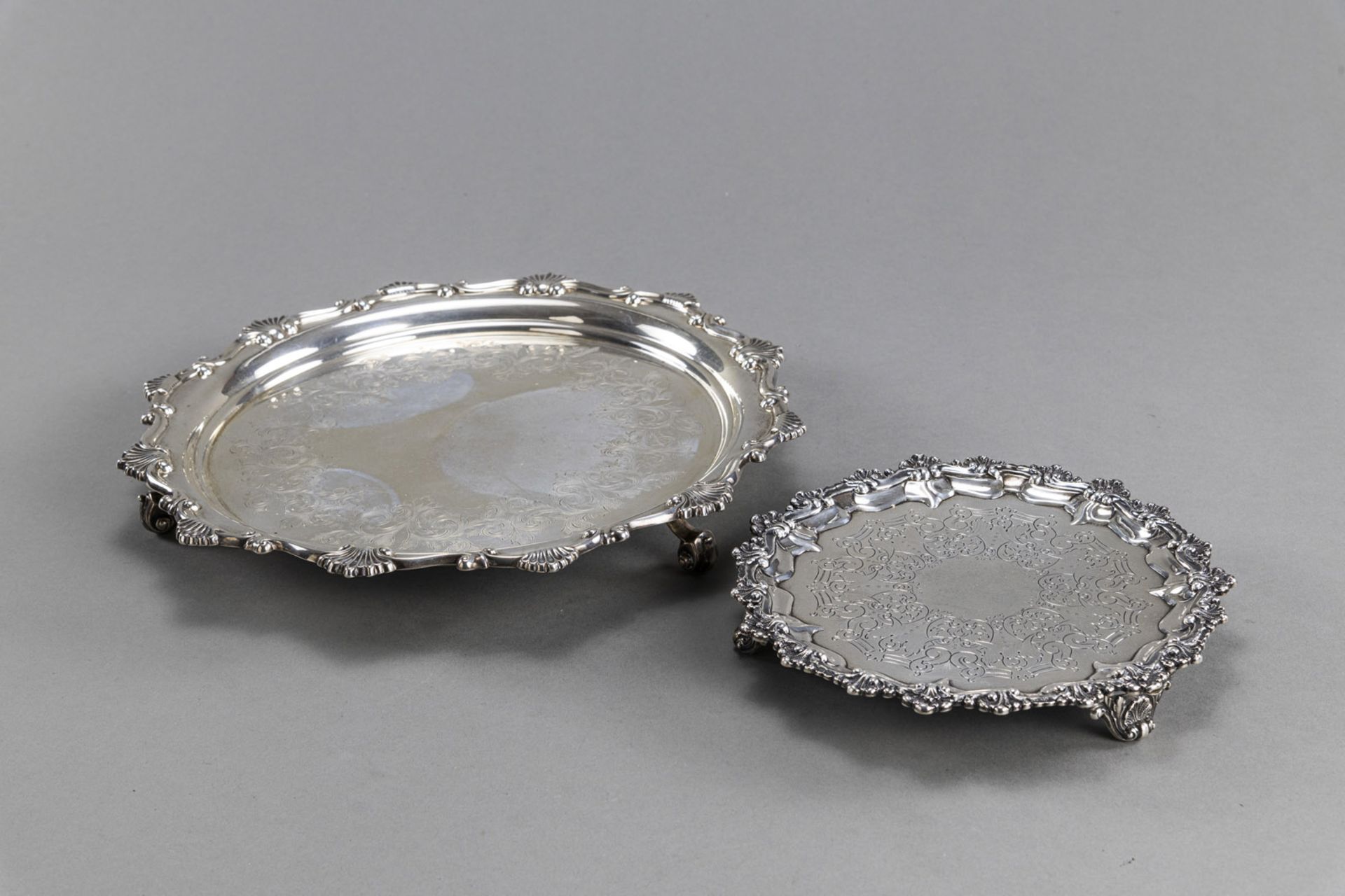 Zwei Silber-Presentoirs - Bild 2 aus 5