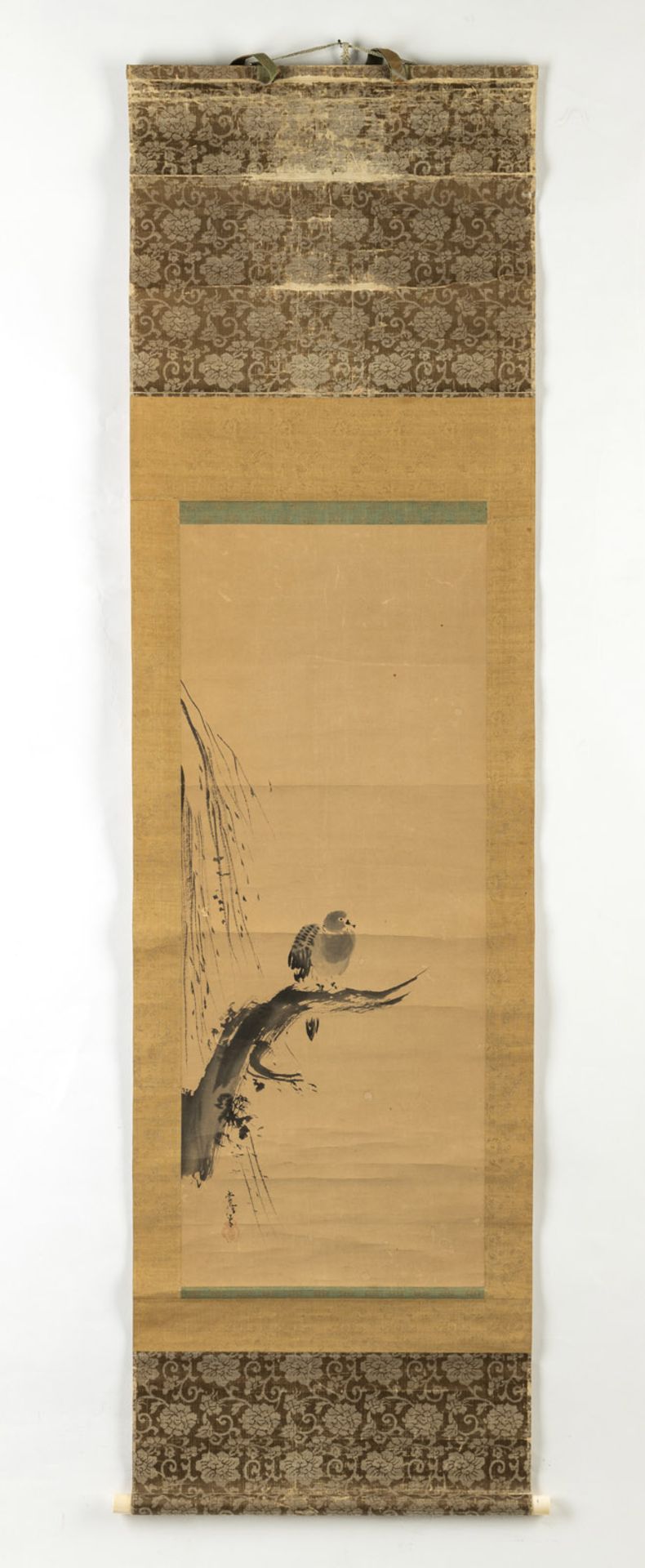 Vogel auf Baumzweig im Stil von Kano Tsunenobu - Bild 2 aus 3