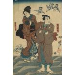 Utagawa Shunshô (tätig 1830-54) und Utagawa Kuniyoshi (1797-1861), Utagawa Kunisada (1786-1864)