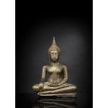 Bronze des sitzenden Buddha