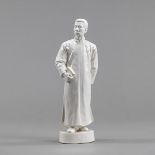 'Blanc de Chine'-Figur des Lu Xun