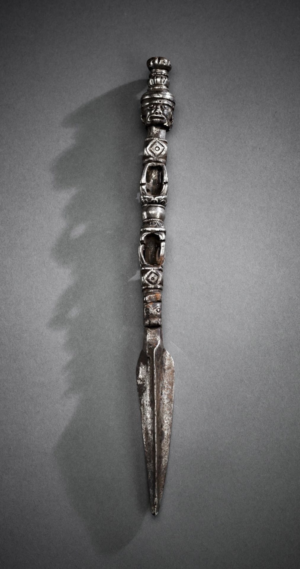 AN EARLY RITUAL DAGGER 'PHUR-BA'