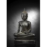 Feine Bronze des Buddha Shakyamuni