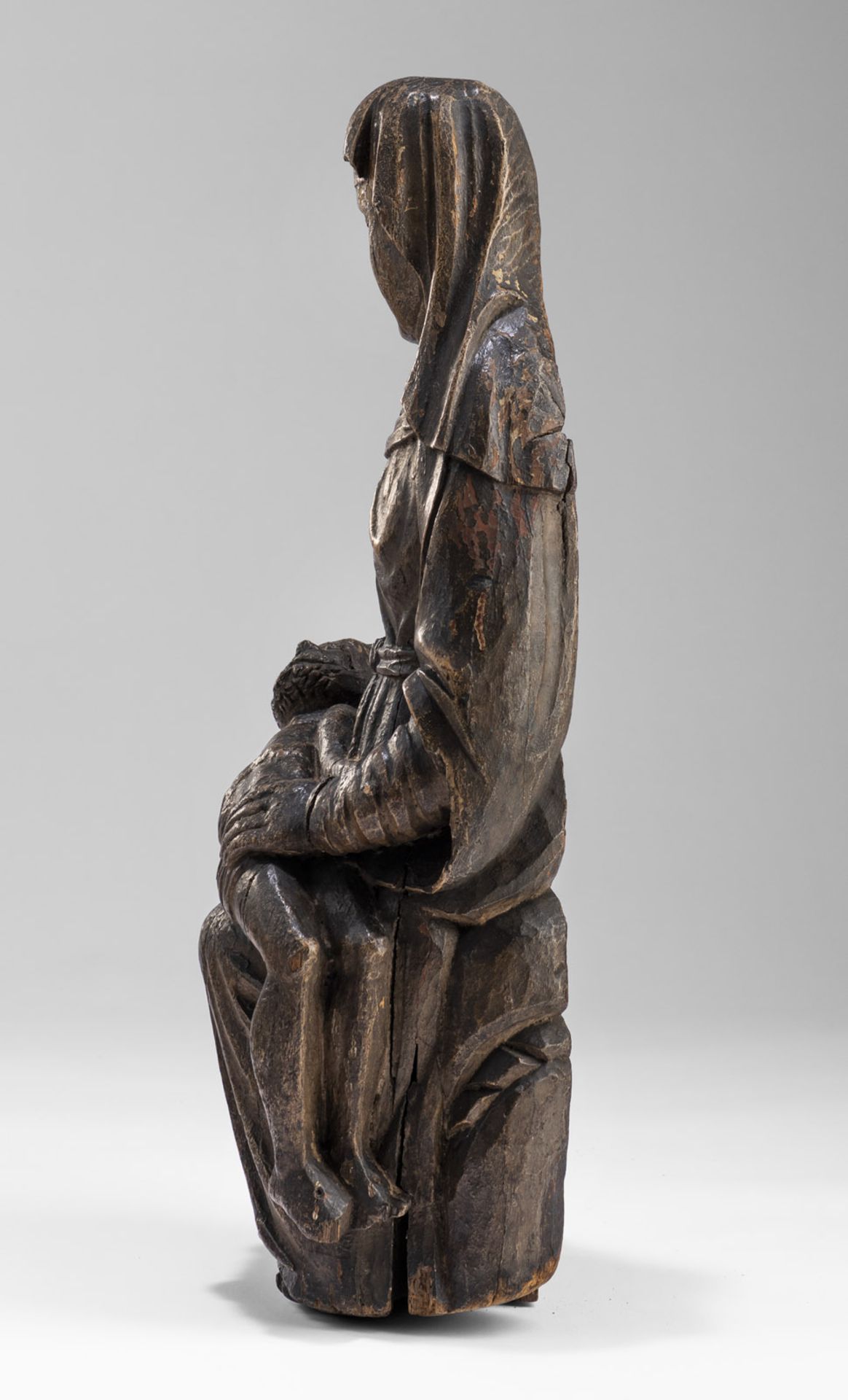 A LATE MEDIEVAL PIETA - Image 4 of 7