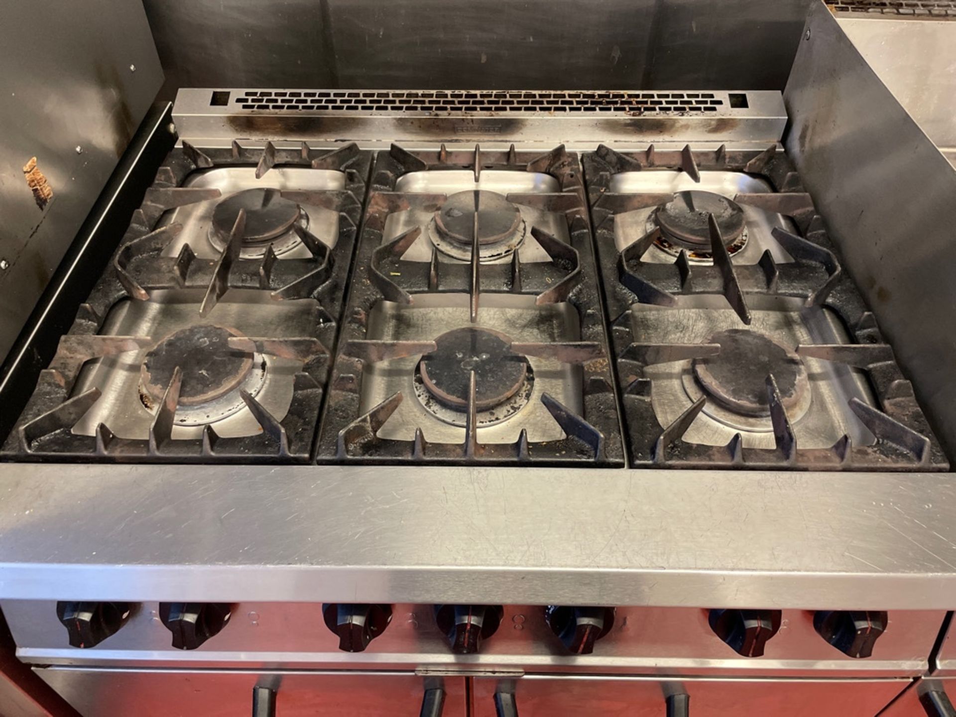 Falcon Dominator 6 Burner Plus Oven Range (GAS) - Image 2 of 3