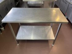 Stainless Steel Prep Station