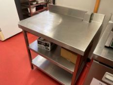 Stainless Steel Prep Station