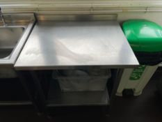 Stainless Steel Prep Station