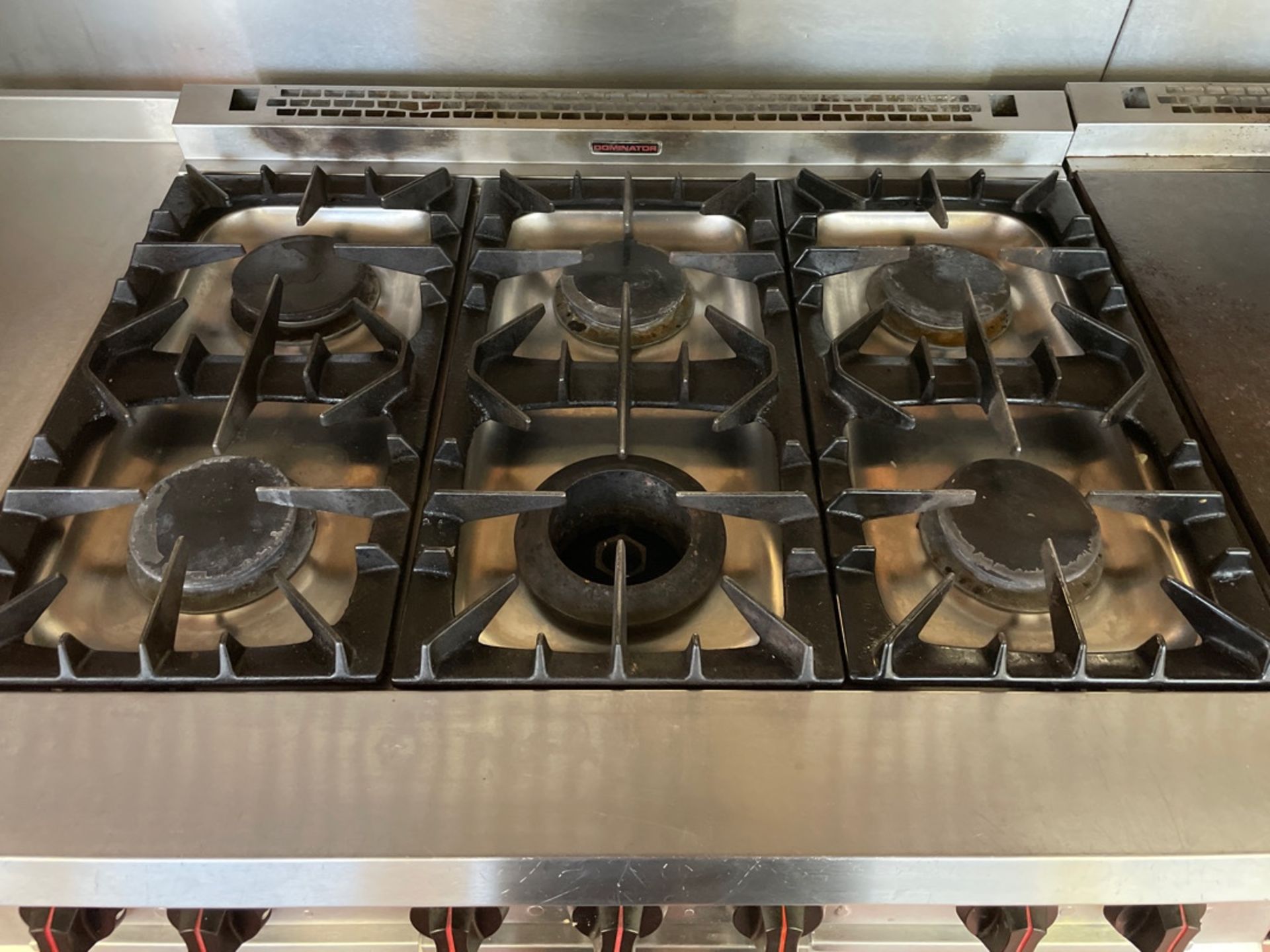 Falcon Dominator 6 Burner Plus Oven Range (GAS) - Image 2 of 3