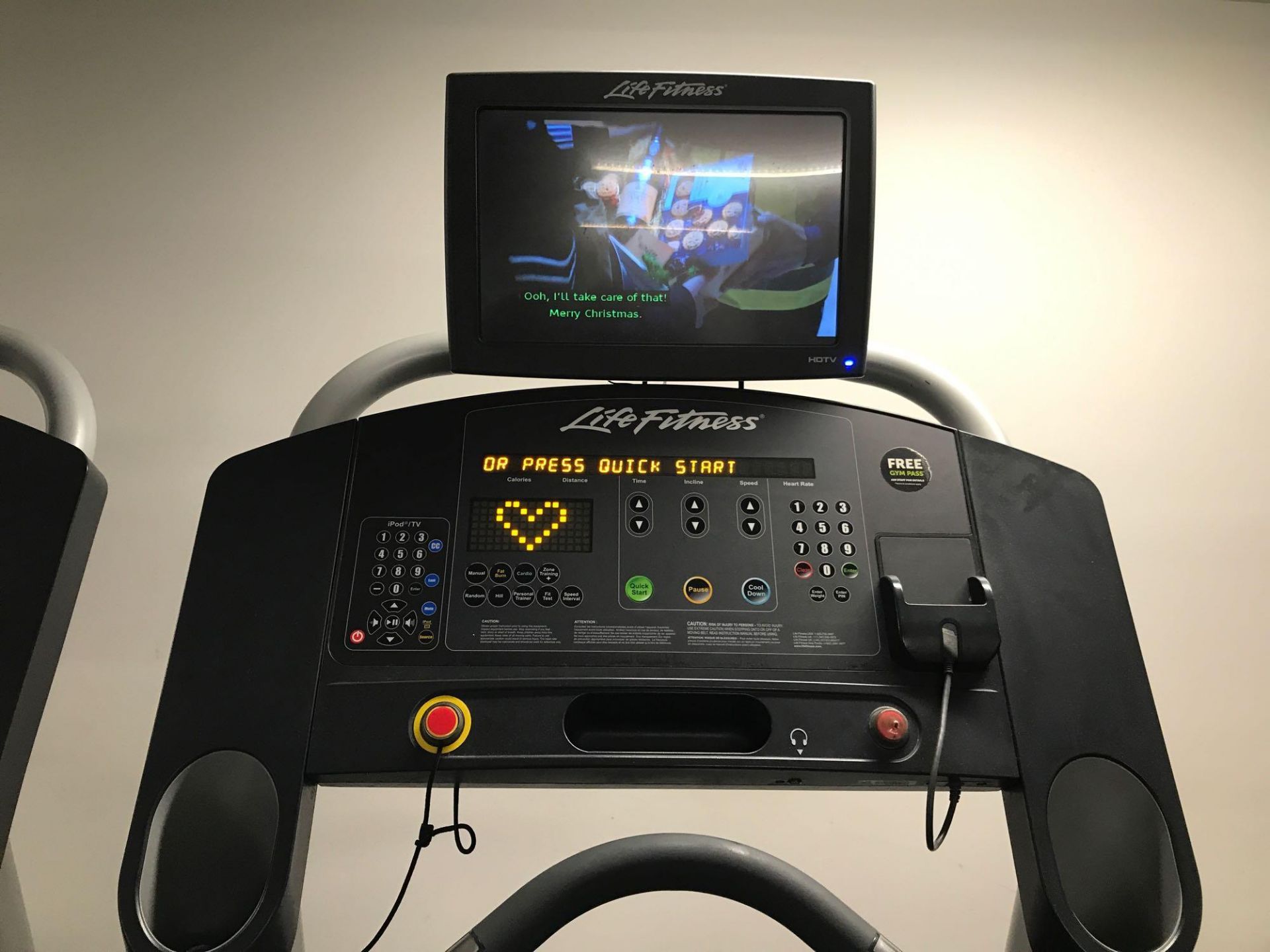 Life fitness treadmill x 1 - Image 2 of 4