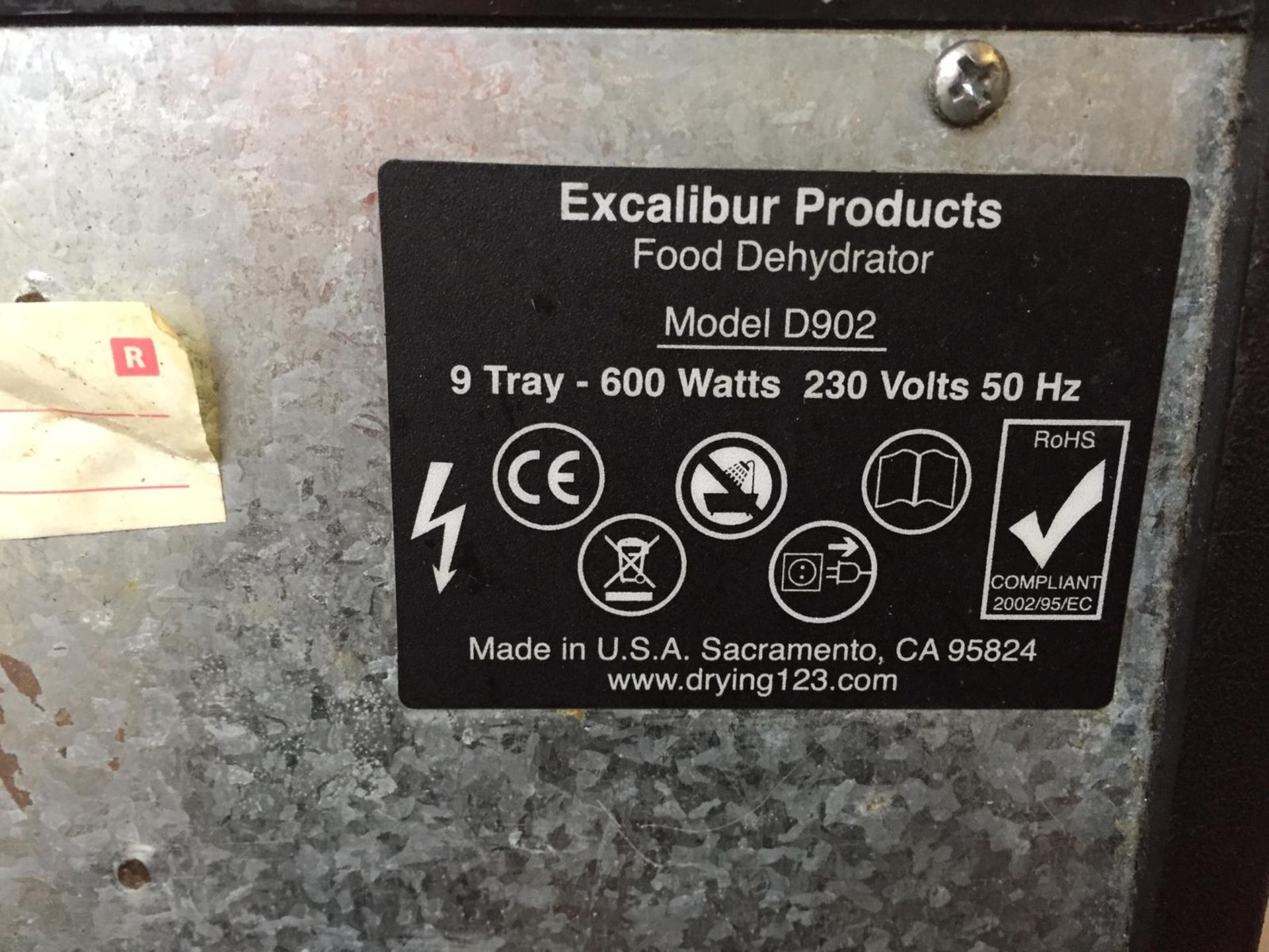 Excalibur Food Dehydrator - Image 5 of 5