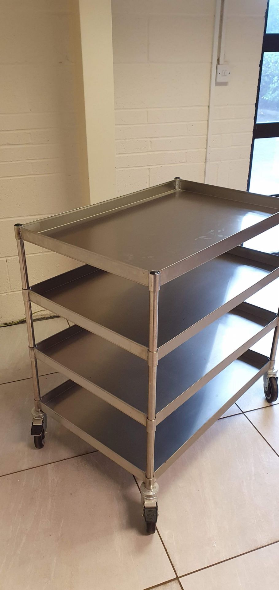 Stainless Steel Heavy Duty Tolley - 4 Tier - Image 3 of 3