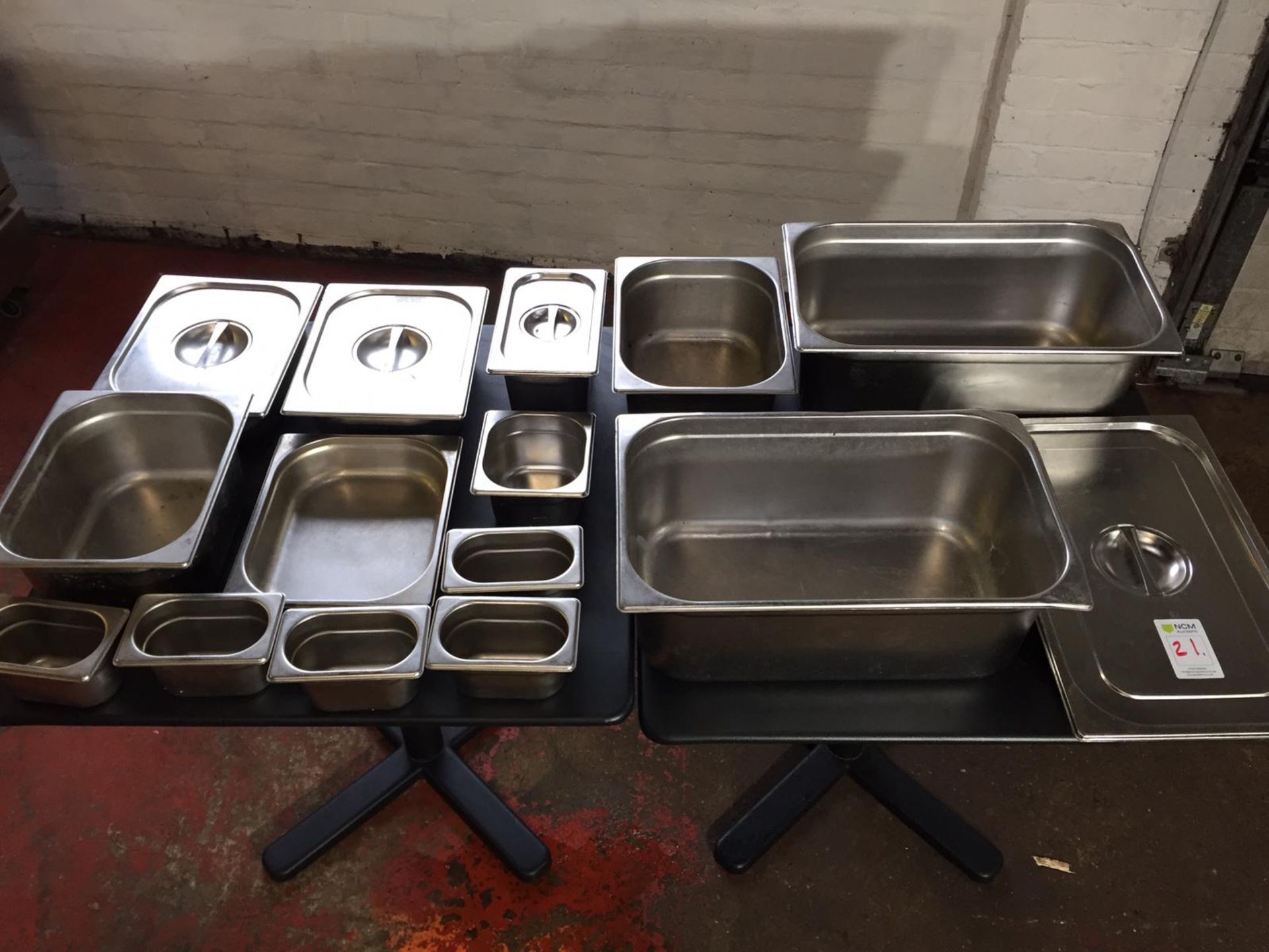 Stainless Steel Containers - Image 3 of 3