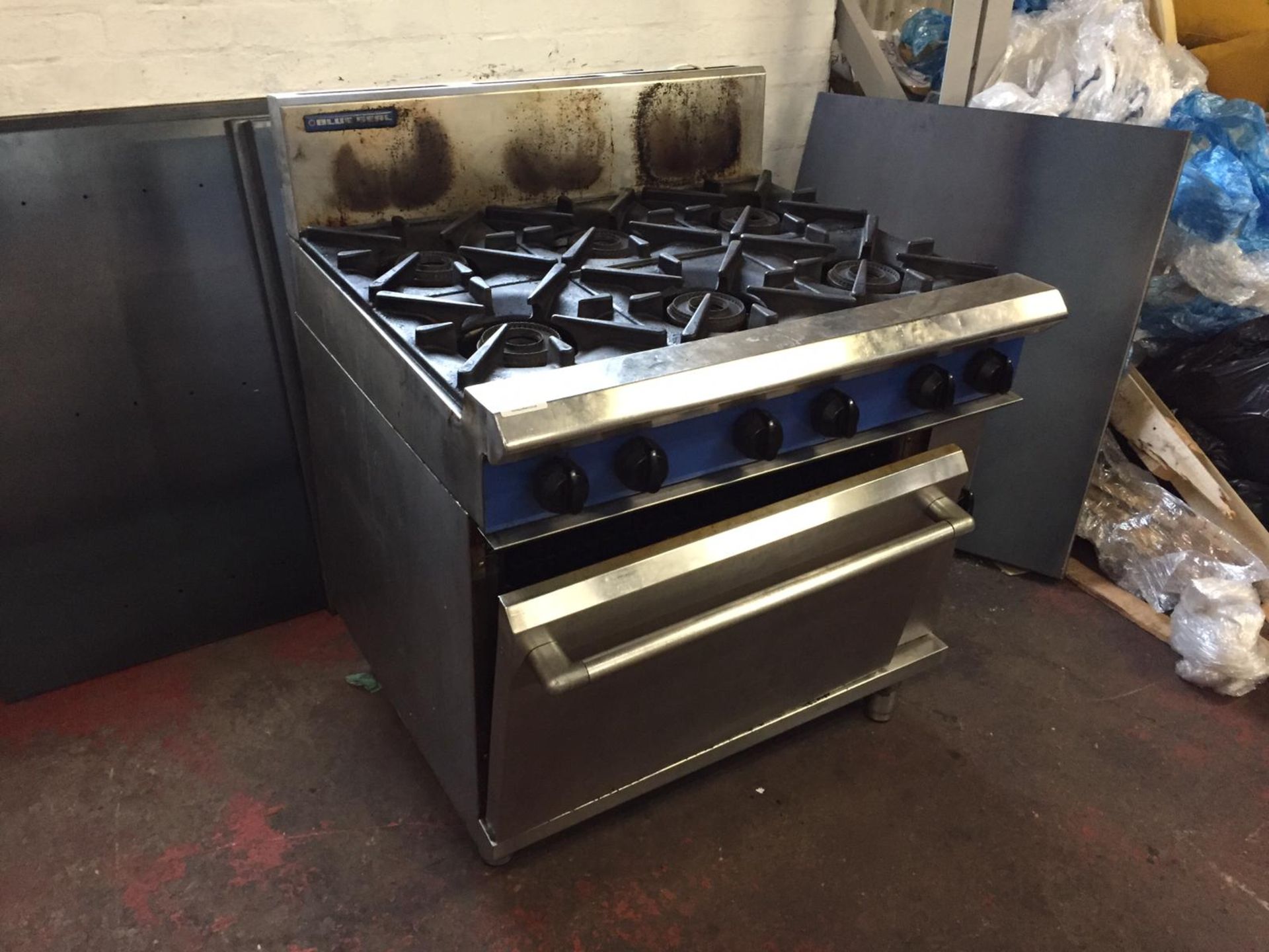 Stainless Steel Blue Seal Cooker