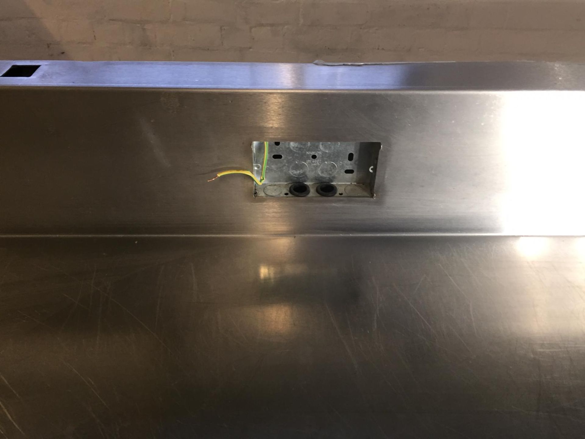 Stainless Steel Counter Top with plug inserts - Image 2 of 4