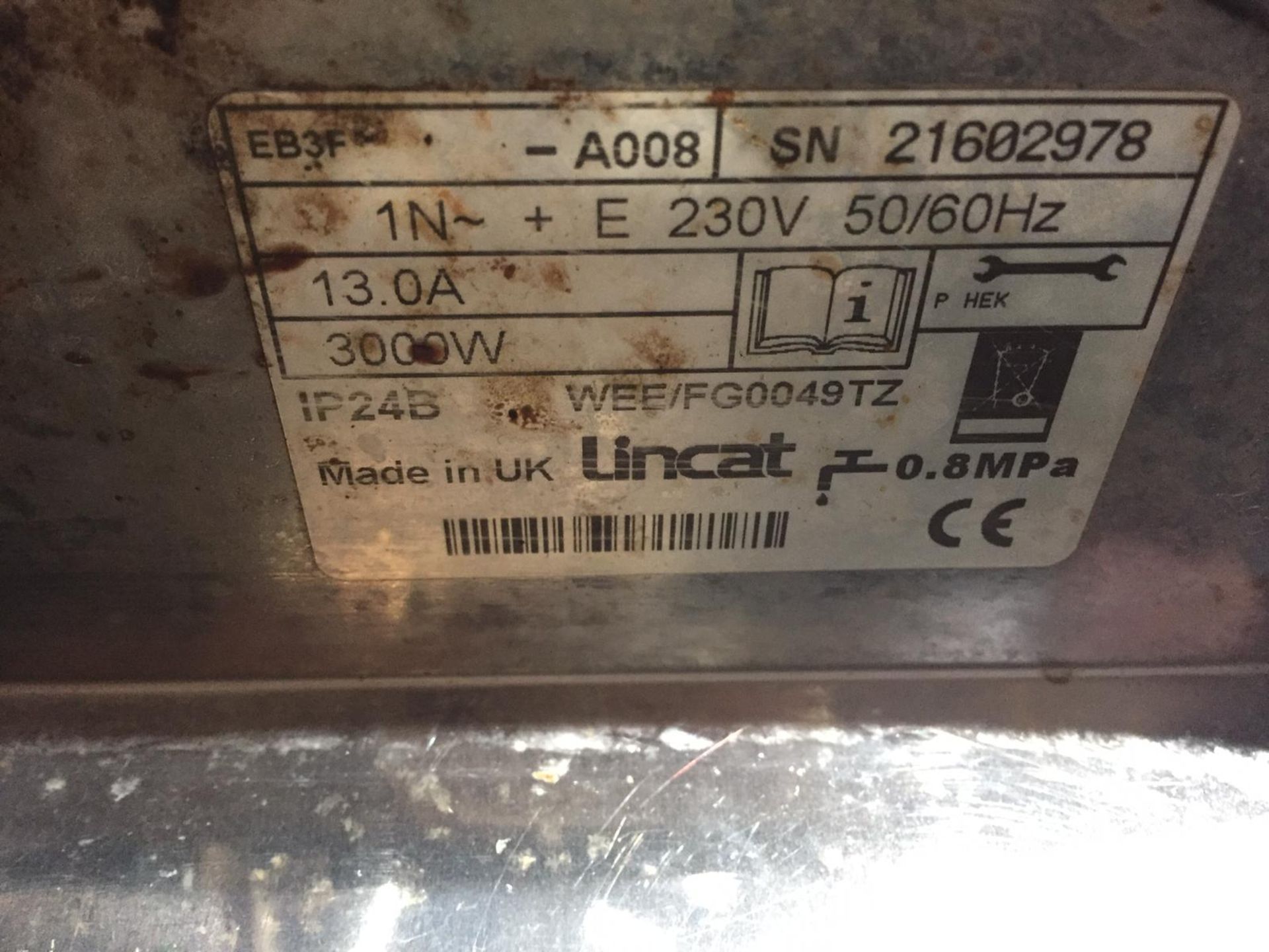 Lincat Hot Water Boiler - Image 5 of 5