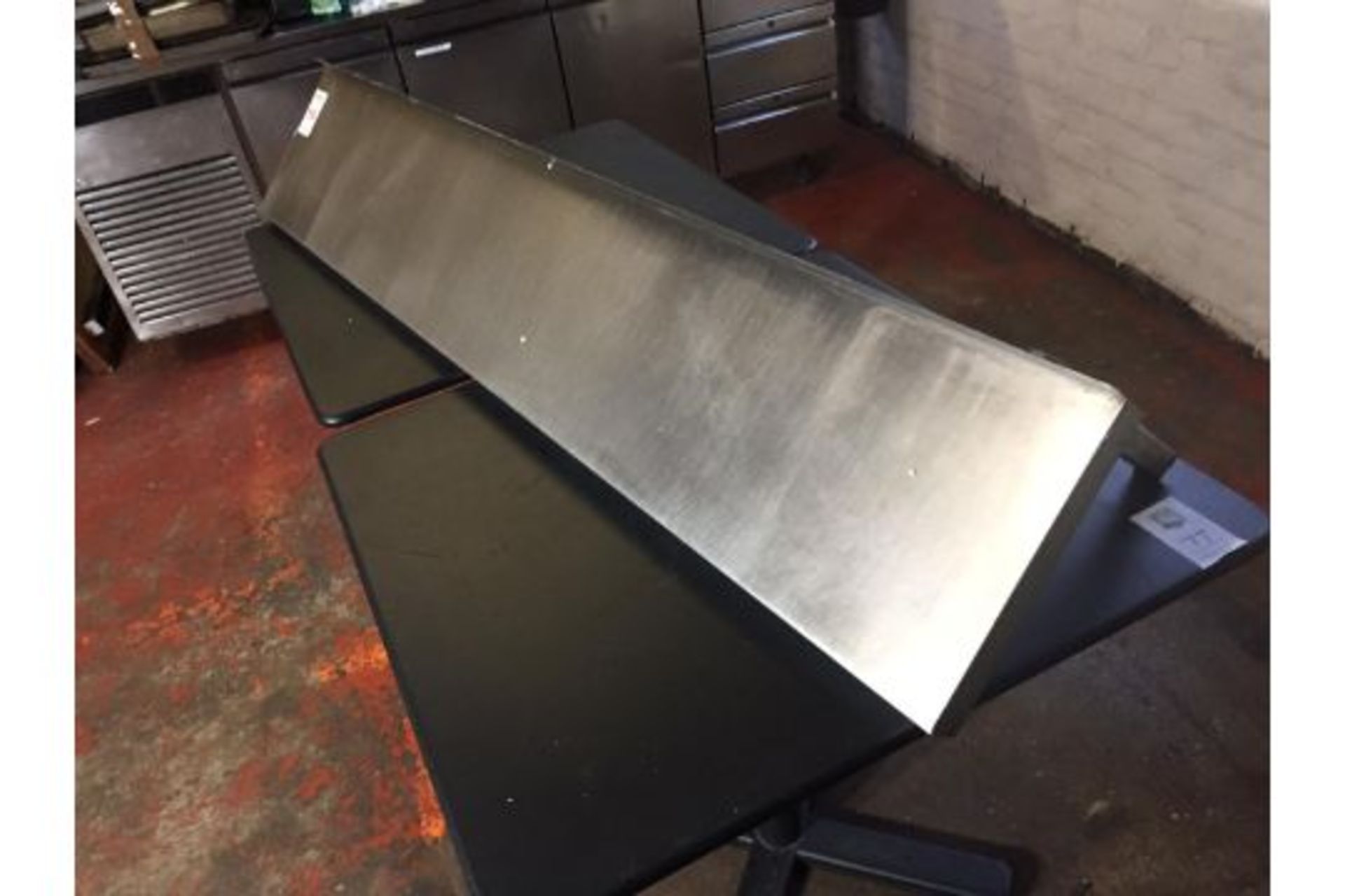 Stainless steel shelf - Image 2 of 3