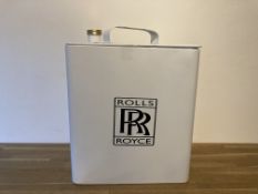 Large Rolls Royce Oil Can