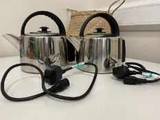 Burco Stainless Steel electric kettle x2