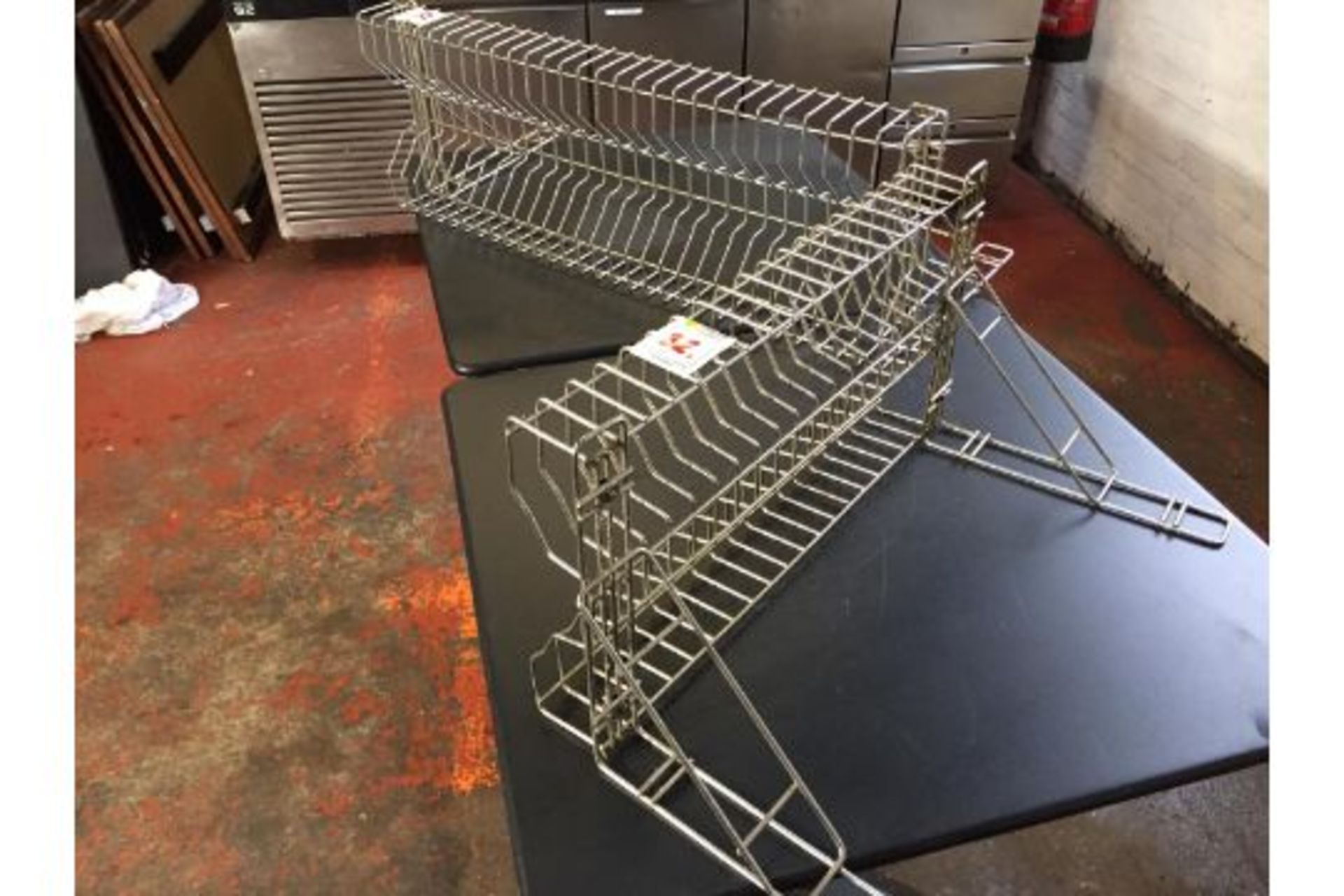 Stainless steel plate racks - Image 4 of 4