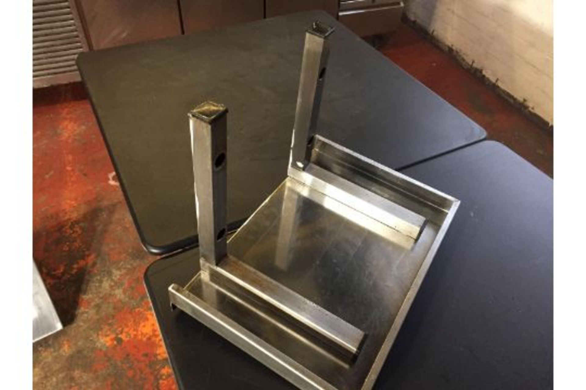 Stainless steel shelf - Image 3 of 3