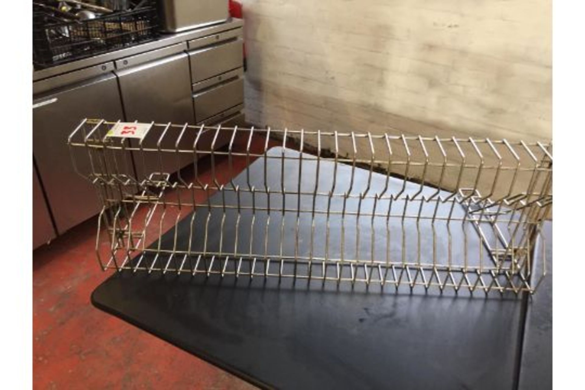 Stainless steel plate racks - Image 2 of 3