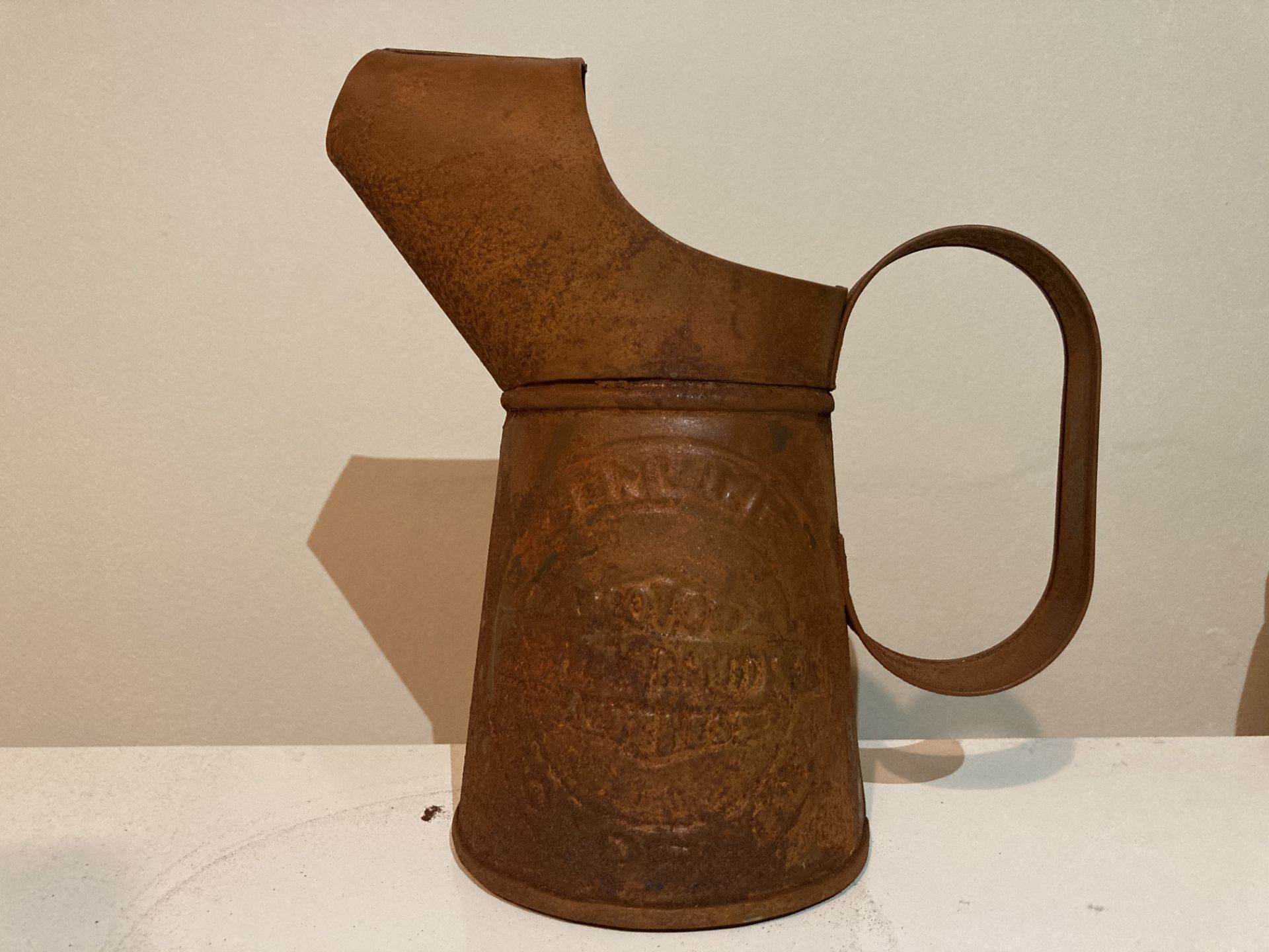 Harley Davidson Oil Jug Rustic - Image 2 of 2