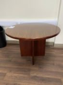 Circular Wooden Table