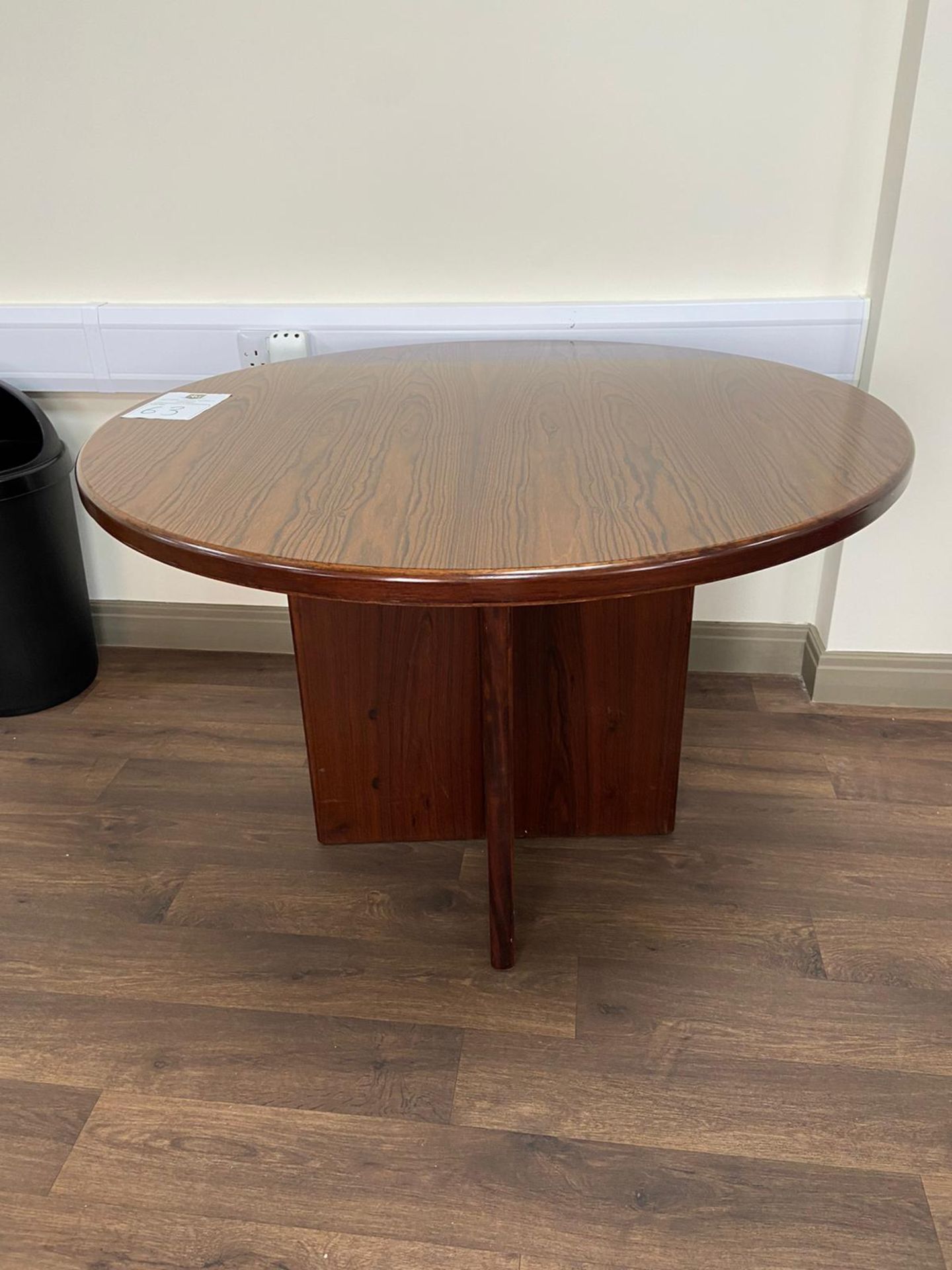 Circular Wooden Table