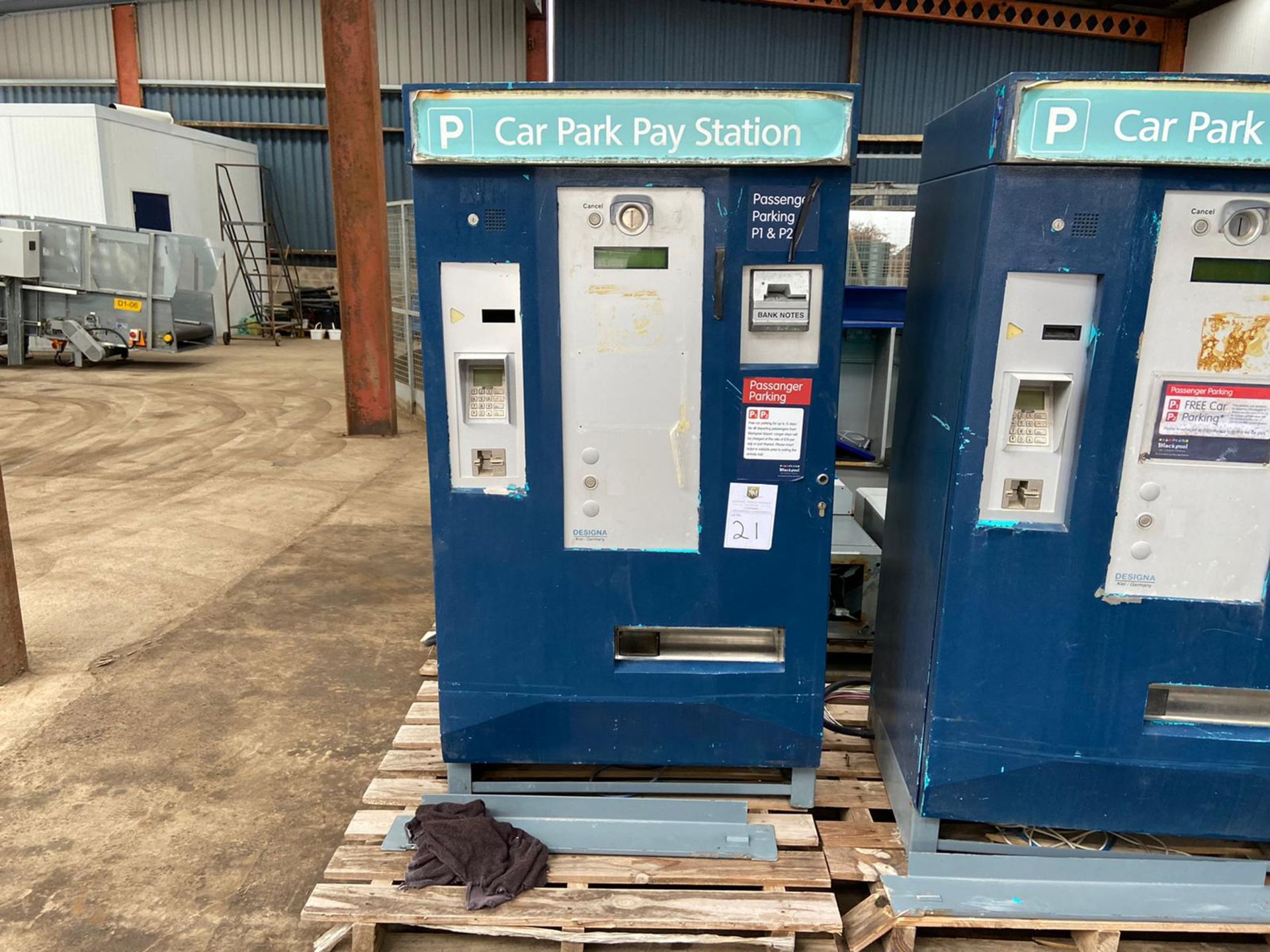 Car-Park Pay Station Machine