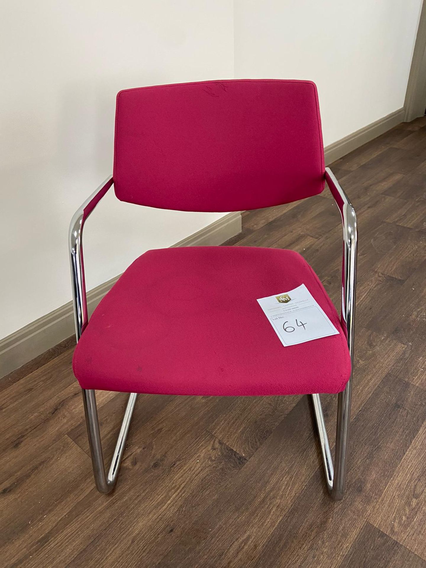 Cerise Pink Waiting Chair