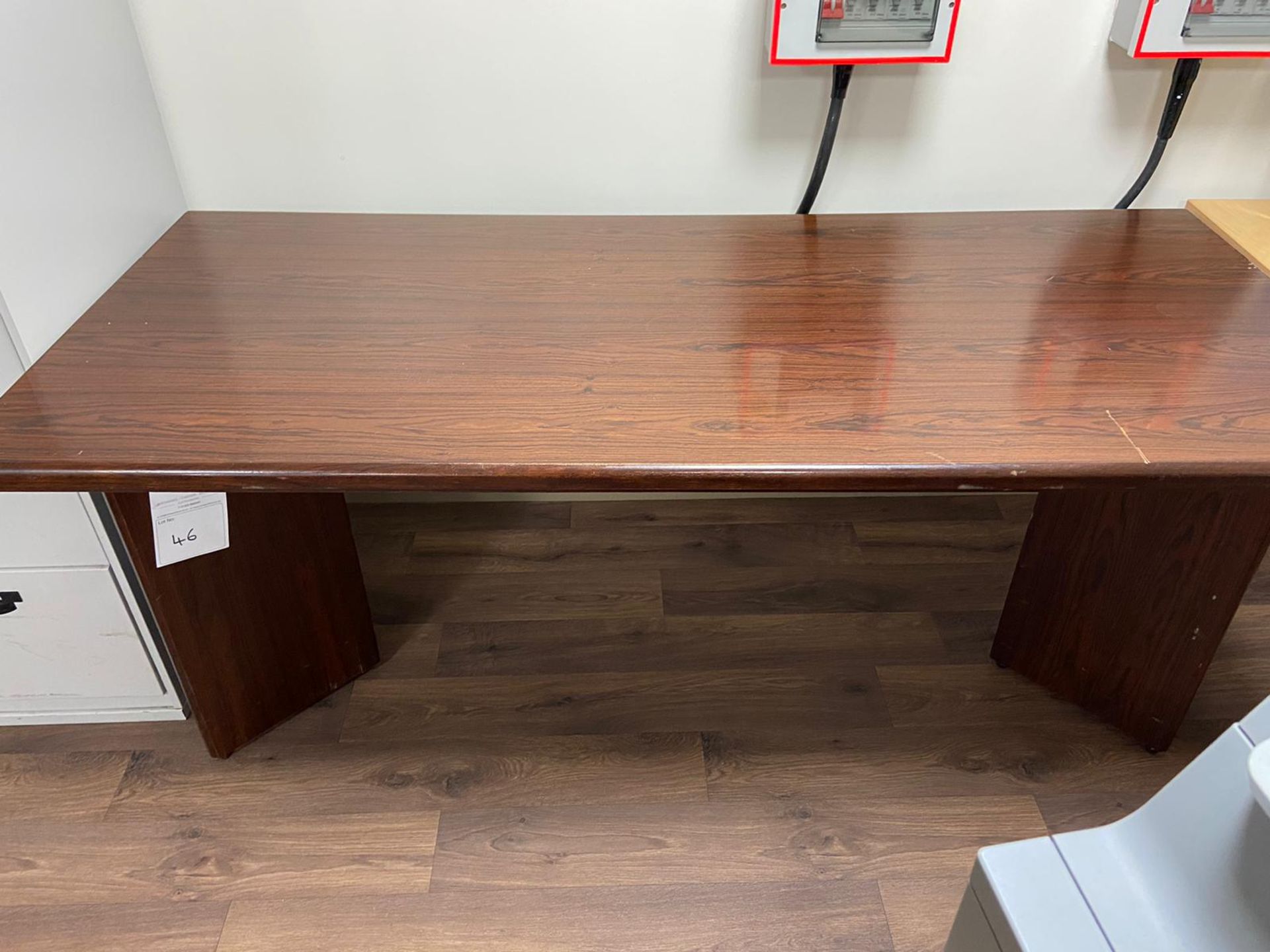 Solid Wooden Desk - Image 2 of 6