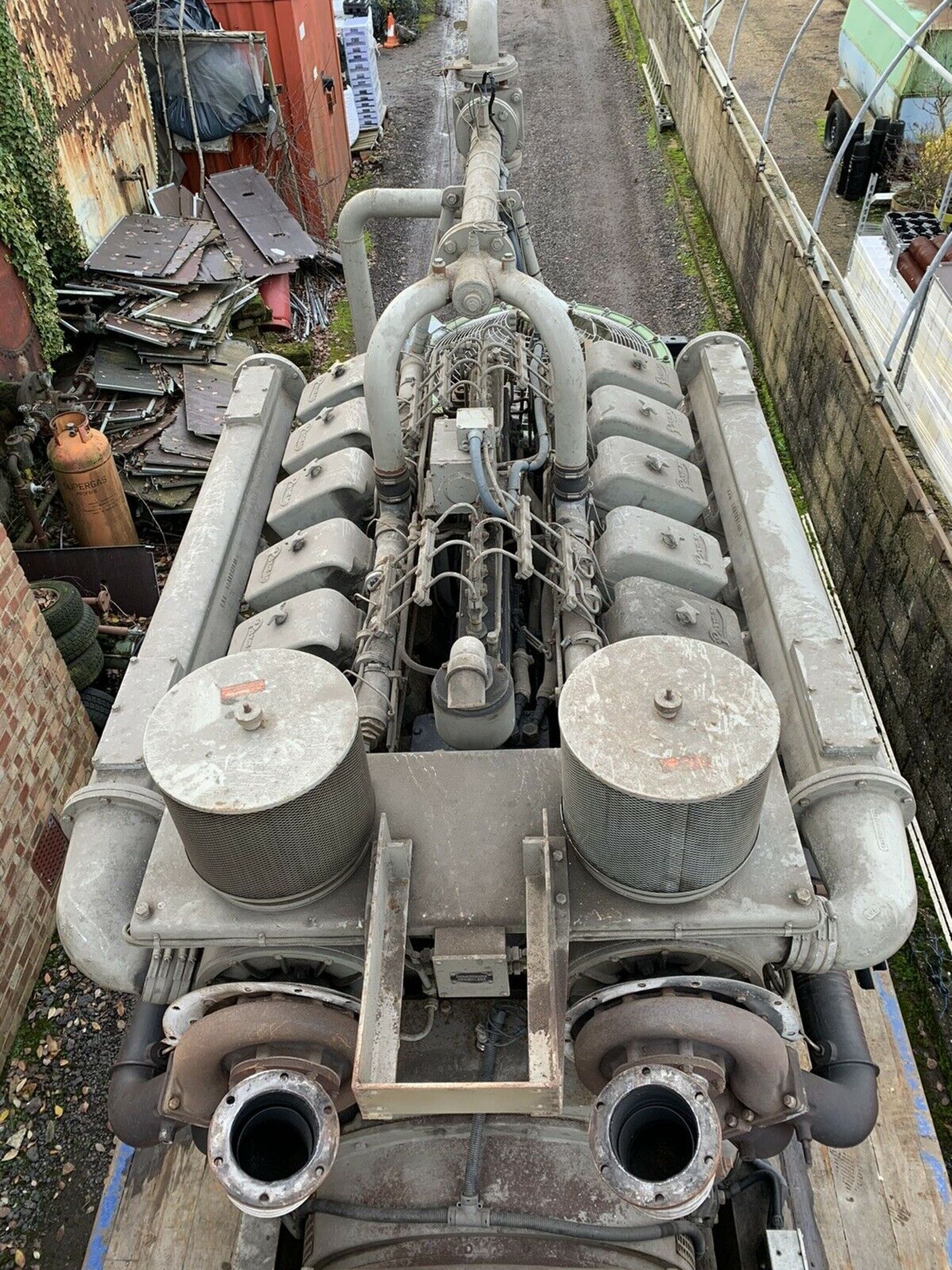 750 KVA Dale Generator Paxman V12 Engine - Image 2 of 9
