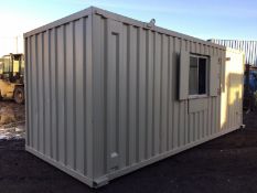 Anti Vandal Steel Welfare Unit Complete With Generator