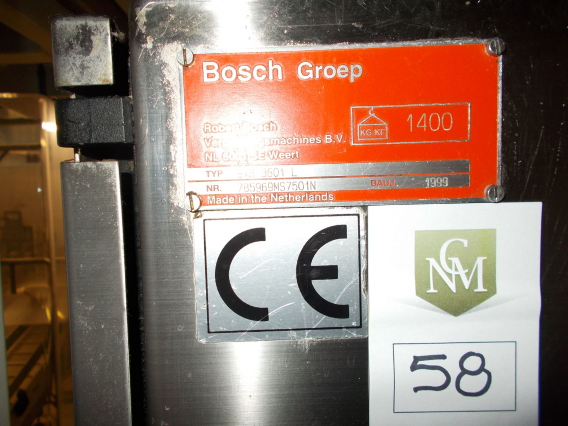 Bosch SVB3601L Form Fill and Sealing Machine - Image 6 of 8