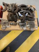 Pallet of machine parts