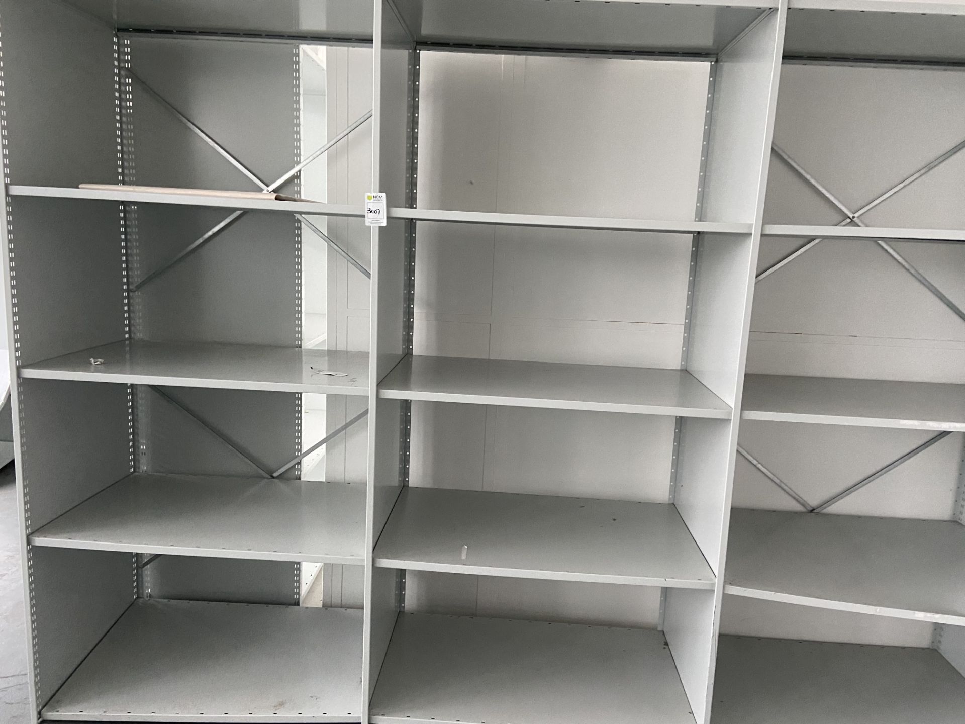 Metal Shelving unit 12 Shelves - Image 6 of 6