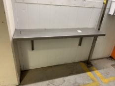 Stainless steel shelf