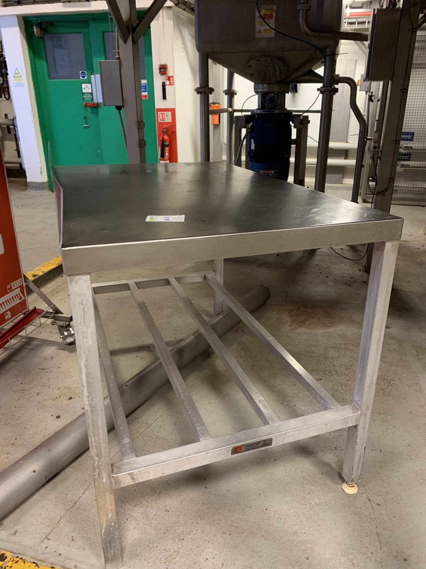 Stainless Steel Preparation Table - Image 2 of 3