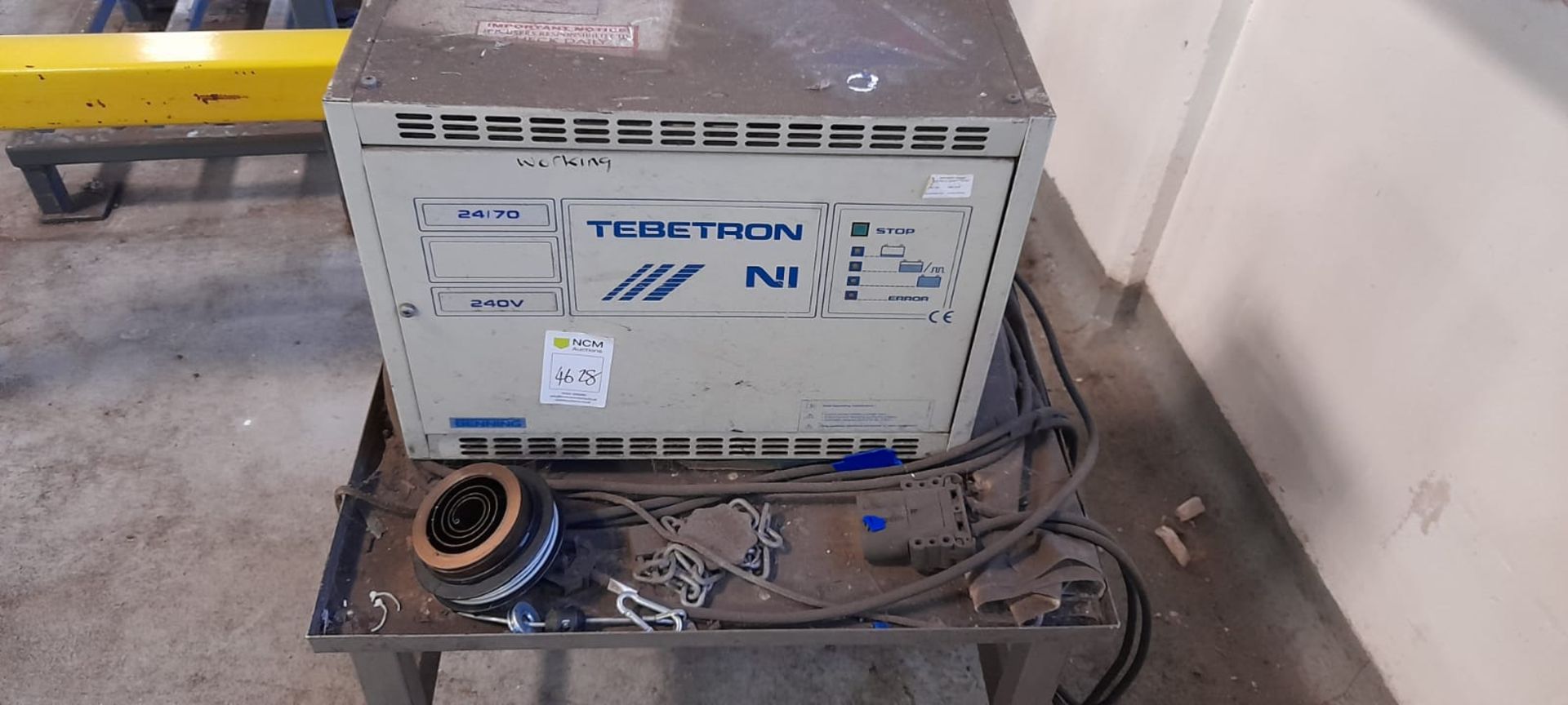 Tebetron Battery charger ni 240v