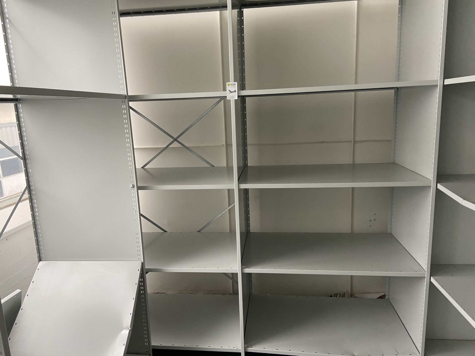 Metal Shelving unit 8 Shelves - Image 2 of 2