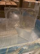 Pallet of Clear DVD Cases