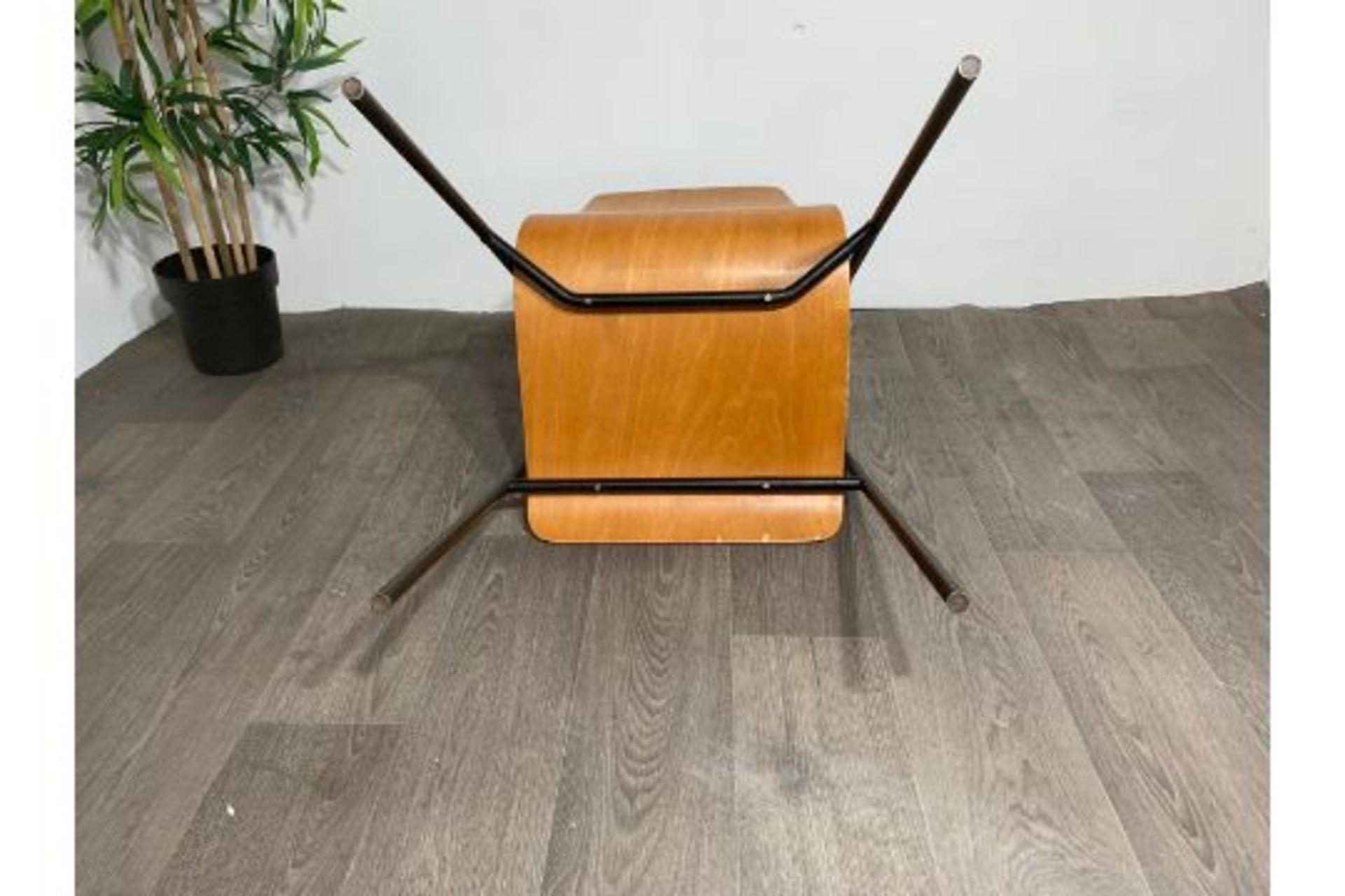 Beaded Handle Chair x2 - Image 4 of 5