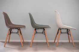 Chairs Moss Grey x8