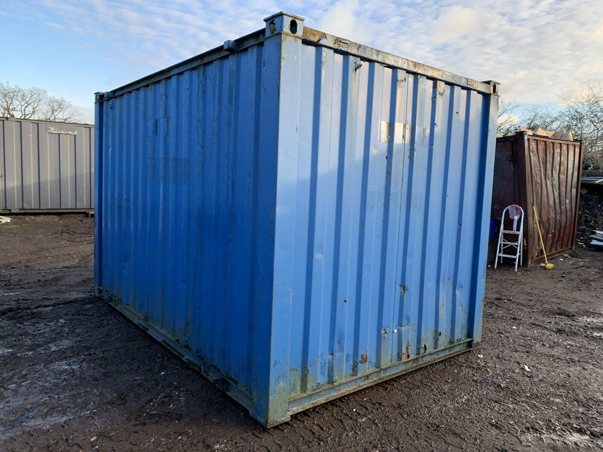 12ft Anti Vandal Steel Portable Site Office Canteen - Image 2 of 7